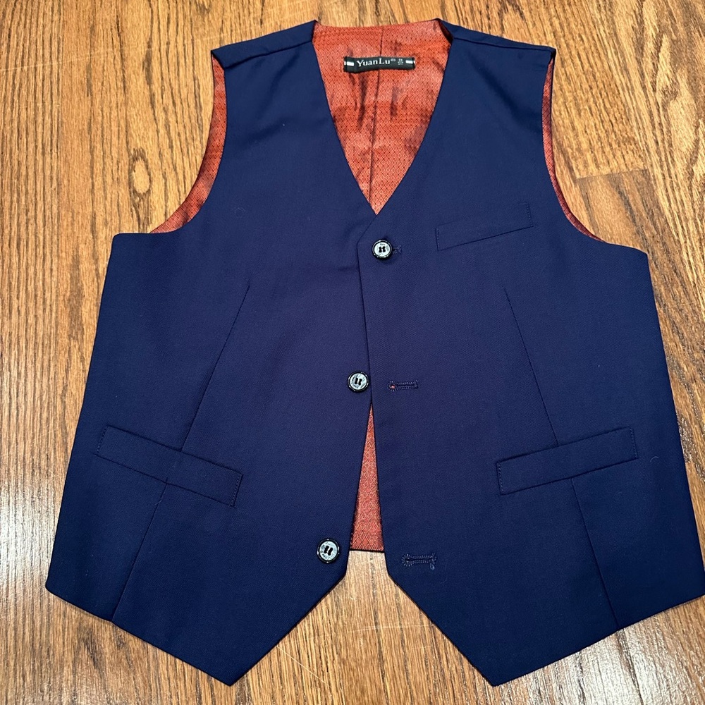 YuanLu Navy vest- size 10